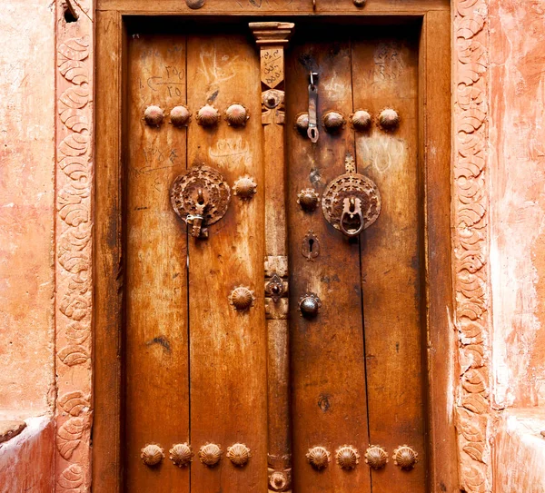 In iran vecchia porta — Foto Stock