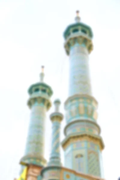 In iran  islamic  mausoleum — Stock Photo, Image