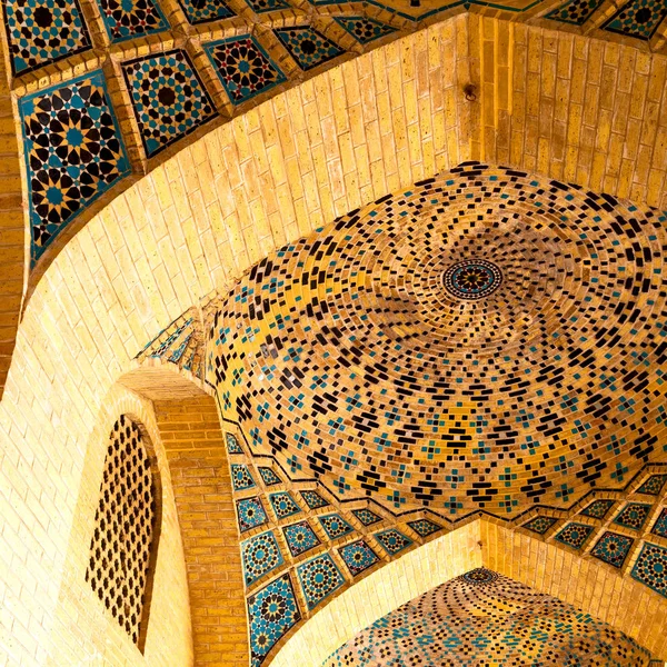 In iran shiraz the corridor passage — Stock Photo, Image