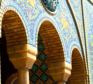 İran'ın eski dekoratif karolar 