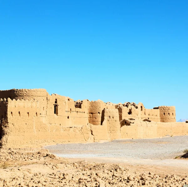 In iran il vecchio castello — Foto Stock