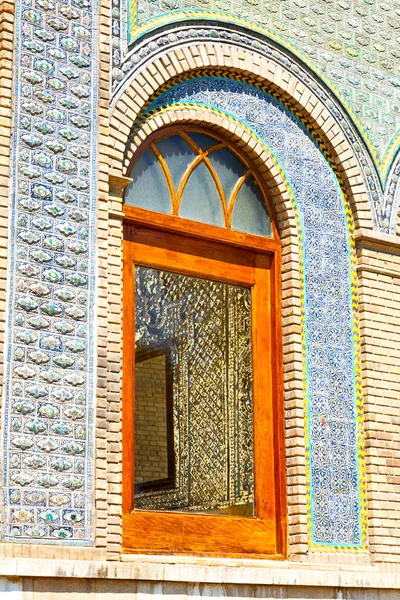 In iran the old decorative     tiles — Stock Photo, Image