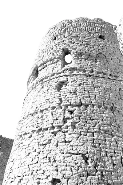 In iran the old castle — Stock Photo, Image