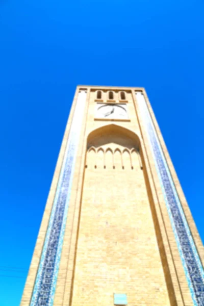 En iran torre del reloj antiguo — Foto de Stock