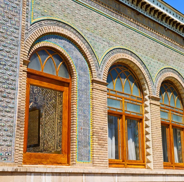 In iran antique palace golestan — Stock Photo, Image