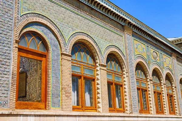 In iranischem antiken Palast golestan — Stockfoto
