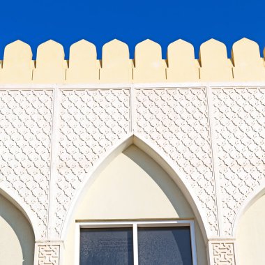 Umman muscat büyük cami duvarına