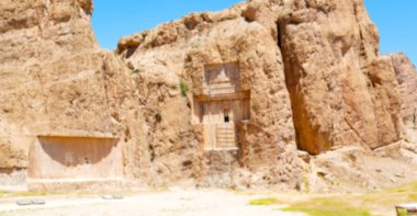 İran'da persepolis yakınındaki 