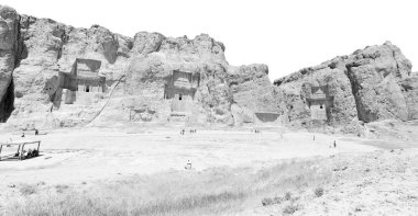 İran'da persepolis yakınındaki 