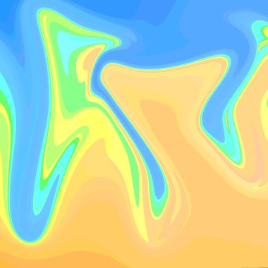 Soyut renkler ve bulanıklık  