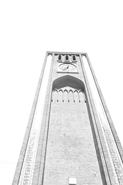 In iran antieke clock tower — Stockfoto