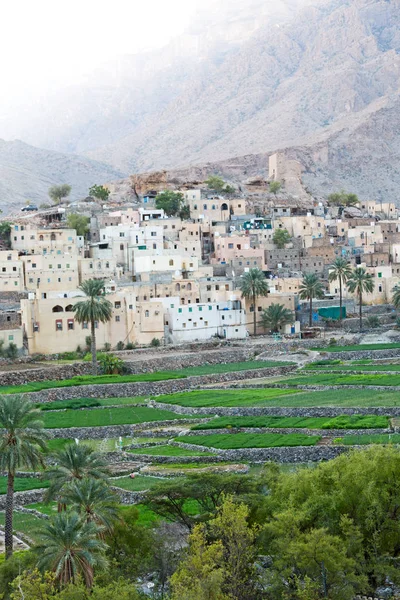 En Oman el viejo pueblo abandonado —  Fotos de Stock