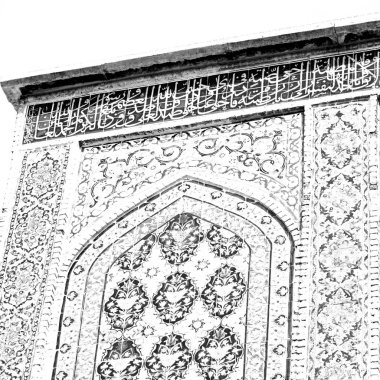 İran'ın eski dekoratif karolar 