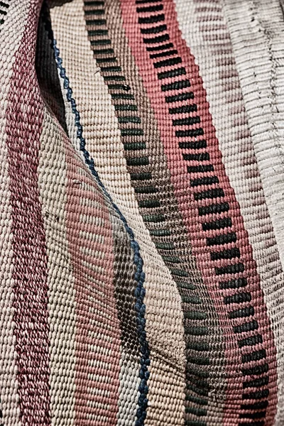 Textura abstracta de un mosaico de manta de colores — Foto de Stock