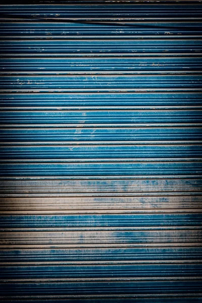 Abstract texture of a dirty aluminium shutter — Stock Photo, Image