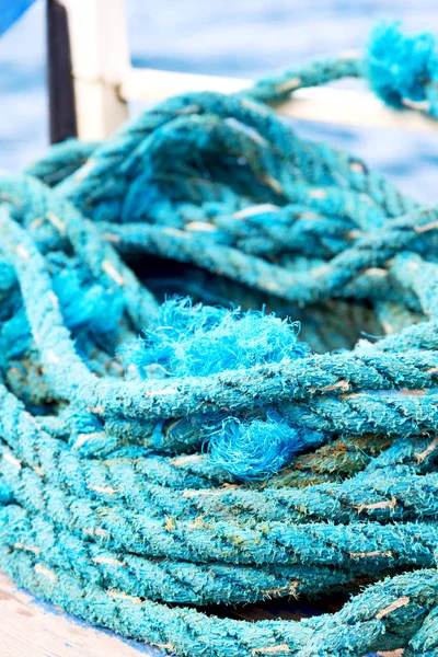 Blur Philippines Rope Yacht Accessory Boat Background Abstract — Stock Photo, Image