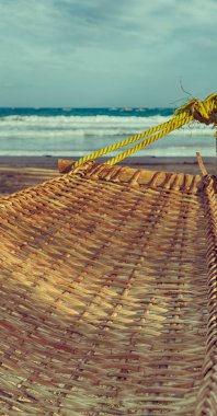    ocean beach yakınındaki bir hamak üzerinden görüntülemek  