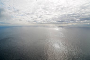    Güney Afrika kıyı şeridi ve ışık