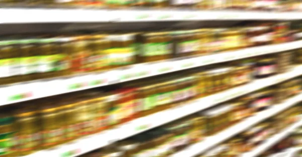 Az iráni absztrakt szupermarket blur — Stock Fotó