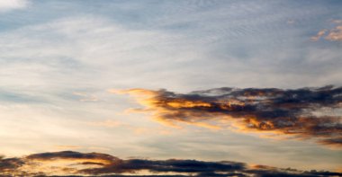 Filipinler soyut bulut ve gün batımı arka plan bulanıklık