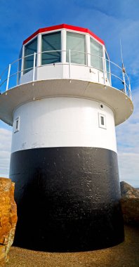 Güney Afrika kıyı şeridi Ümit Burnu ve deniz feneri