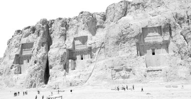 İran'da persepolis yakınındaki 