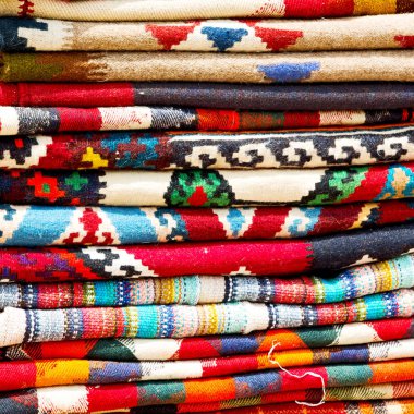 İran antika halı Tekstil