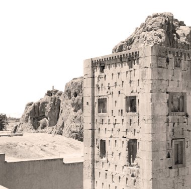 İran'da persepolis yakınındaki 