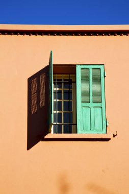   Fas Afrika ve eski inşaat wal tuğla tarihi