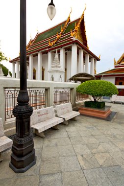 Kho samui bangkok Tayland 'da Buda Altın Tapınağı' nın kesiminde.