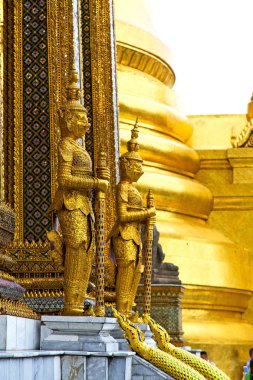 Kho samui bangkok Tayland 'da Buda Altın Tapınağı' nın kesiminde.