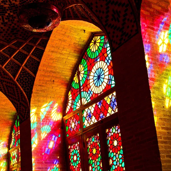 I iran färger från windows — Stockfoto