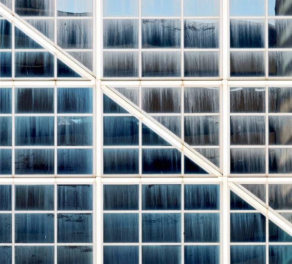 En Sudáfrica vieja ventana en el centro de la ciudad — Foto de Stock