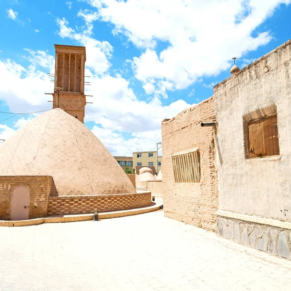 In iran der alte windturm — Stockfoto