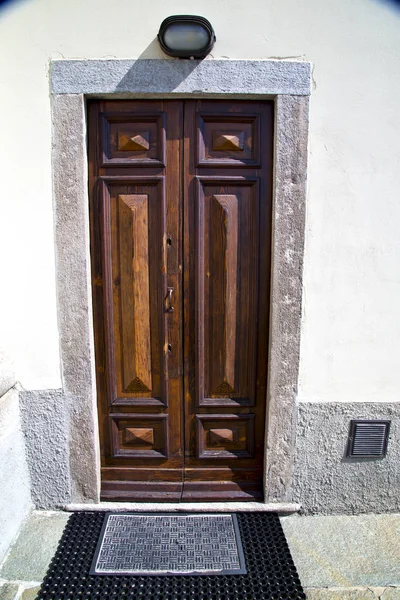 Antigua Puerta Entrada Con Mosaico Italia —  Fotos de Stock