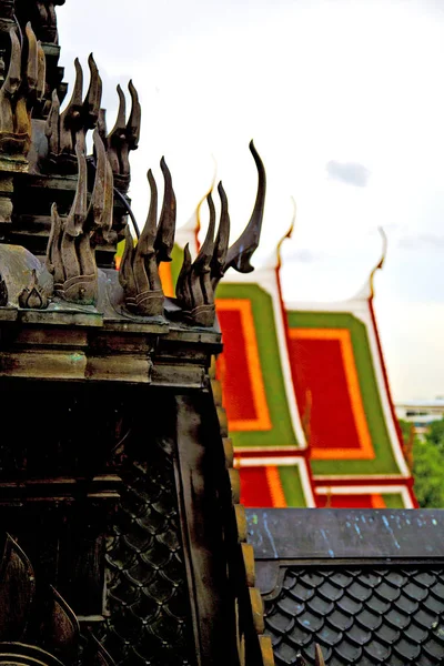 Kho Samui Bangkok Thailand Incision Buddha Gold Temple — Stock Photo, Image