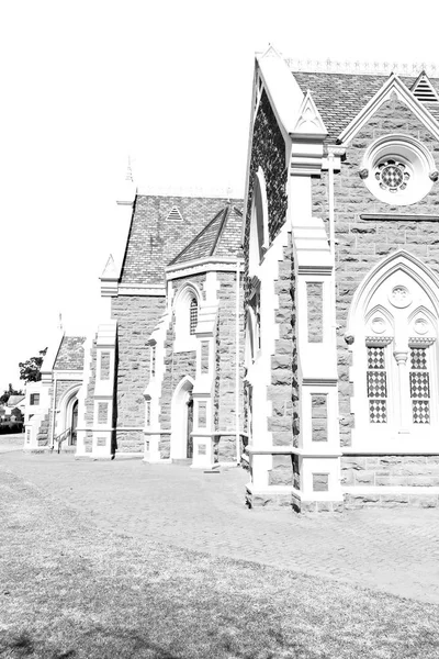 Güney Afrika eski kilisede şehir merkezinde — Stok fotoğraf