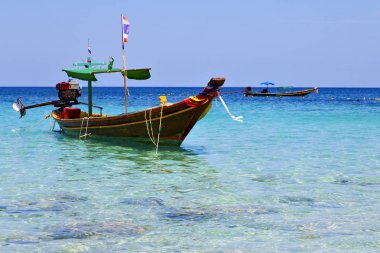 Asya kho tao bay Isle beyaz bayrak