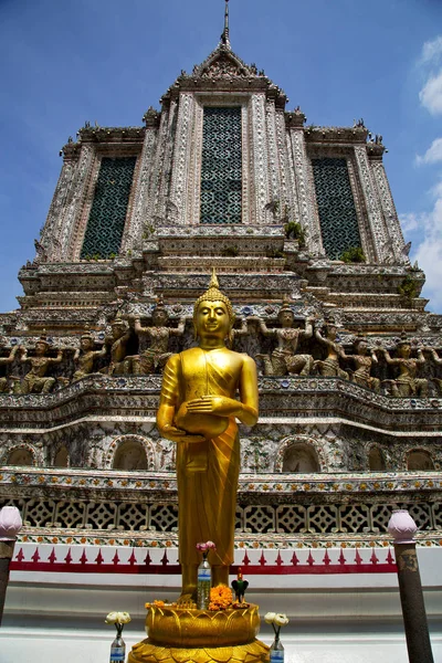 Asie thailand bangthe ensoleillé bouddha et couleurs religion — Photo