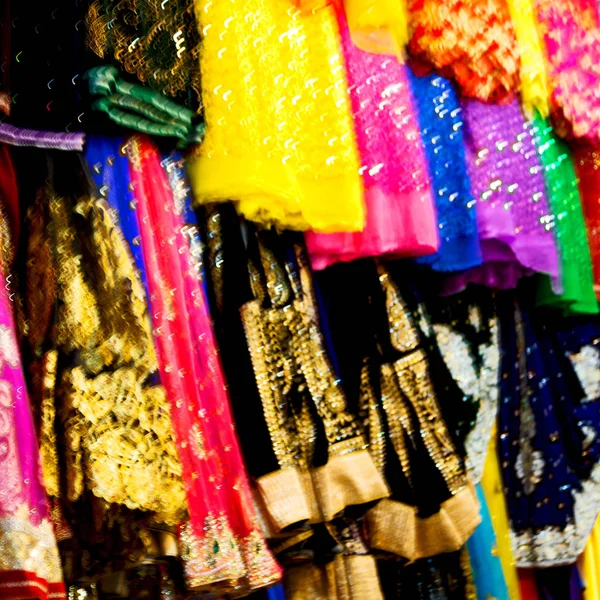 Desenfoque Bufanda Iran Una Textura Mercado Abstracto Colores Accesorios Bazar — Foto de Stock