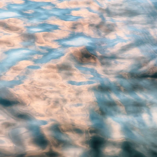 Sfondo sfocato astratto dell'oceano Pacifico — Foto Stock