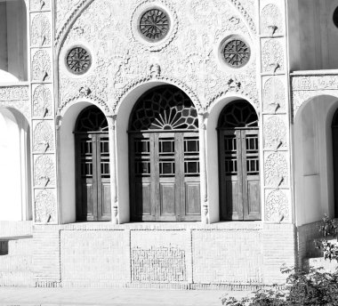 İran'da eski mimari pencere