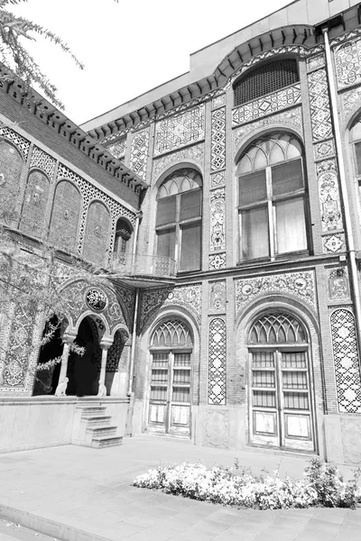 In iran antique palace  golestan — Stock Photo, Image
