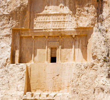 İran'da persepolis yakınındaki 