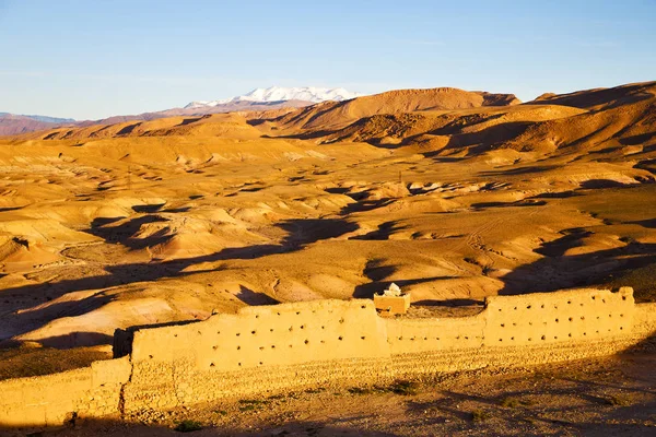Λόφος Αφρική στο Μαρόκο το παλιό — Φωτογραφία Αρχείου