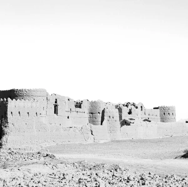 Em iran o castelo velho — Fotografia de Stock