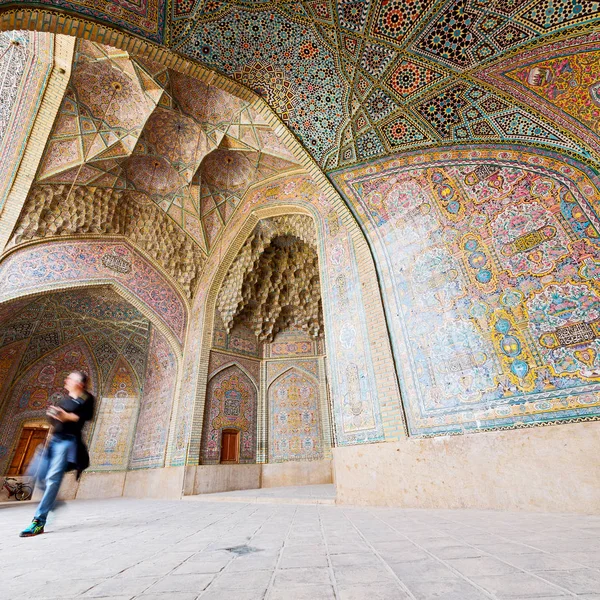 In iran the old    mosque — Stock Photo, Image