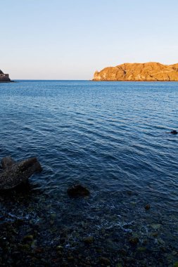 Fort battlesment gökyüzü ve yıldız tuğla Umman Muscat eski Savunma deniz DAG