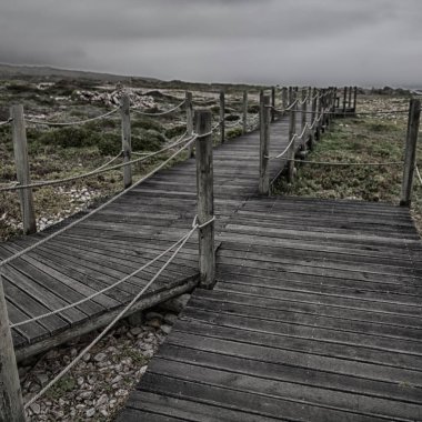 Güney Afrika beach geçit Hint Okyanusu yakınlarındaki