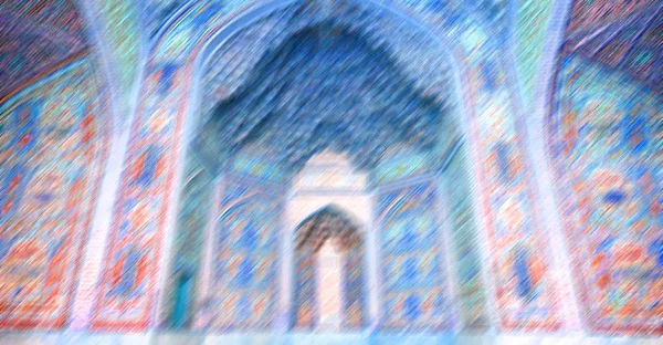 Di iran masjid tua — Stok Foto